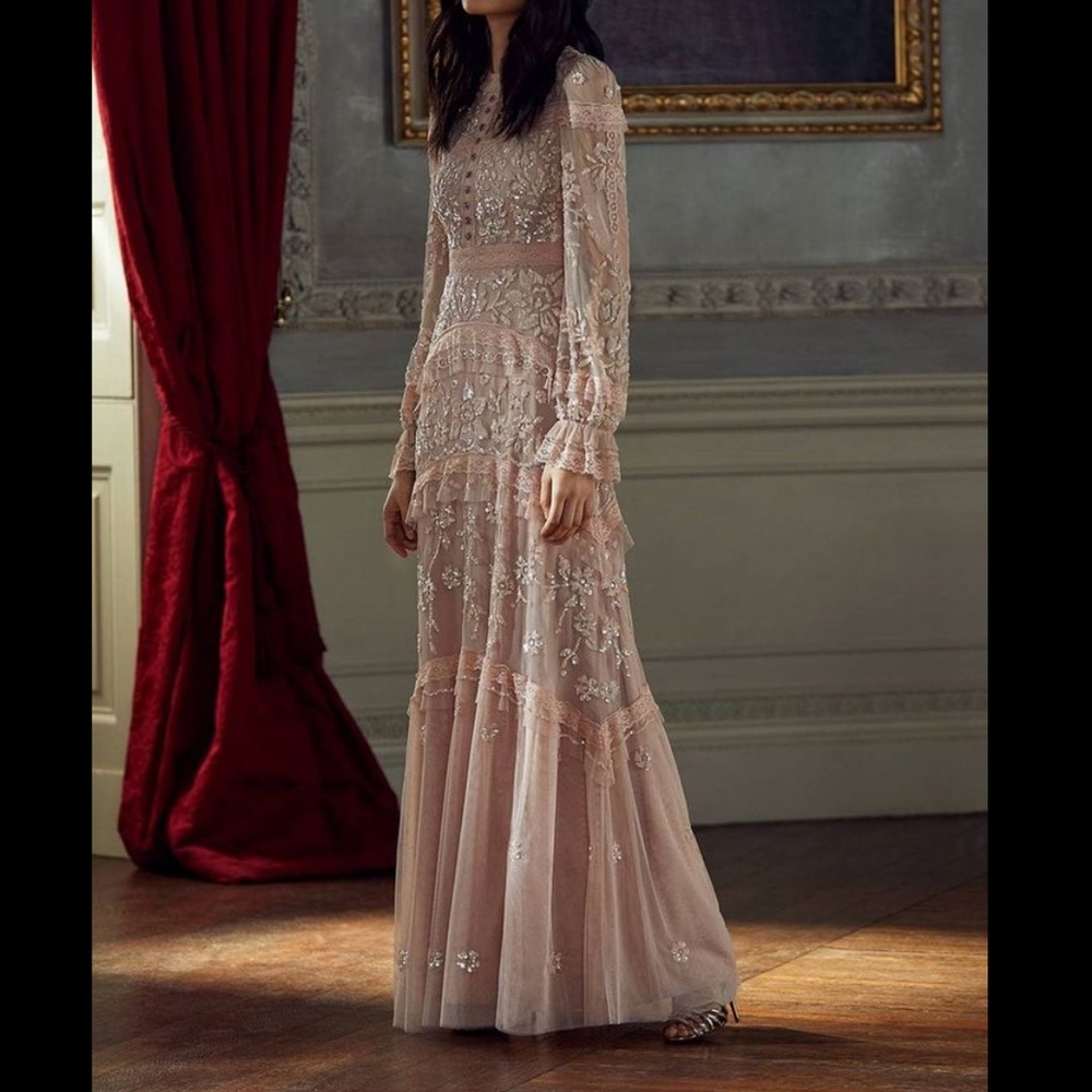 Needle & Thread | Ava Sequin Gown